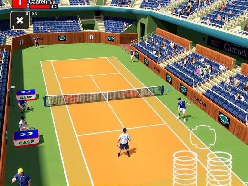 Tactical Tennis Prodigy Gameplay Screenshot